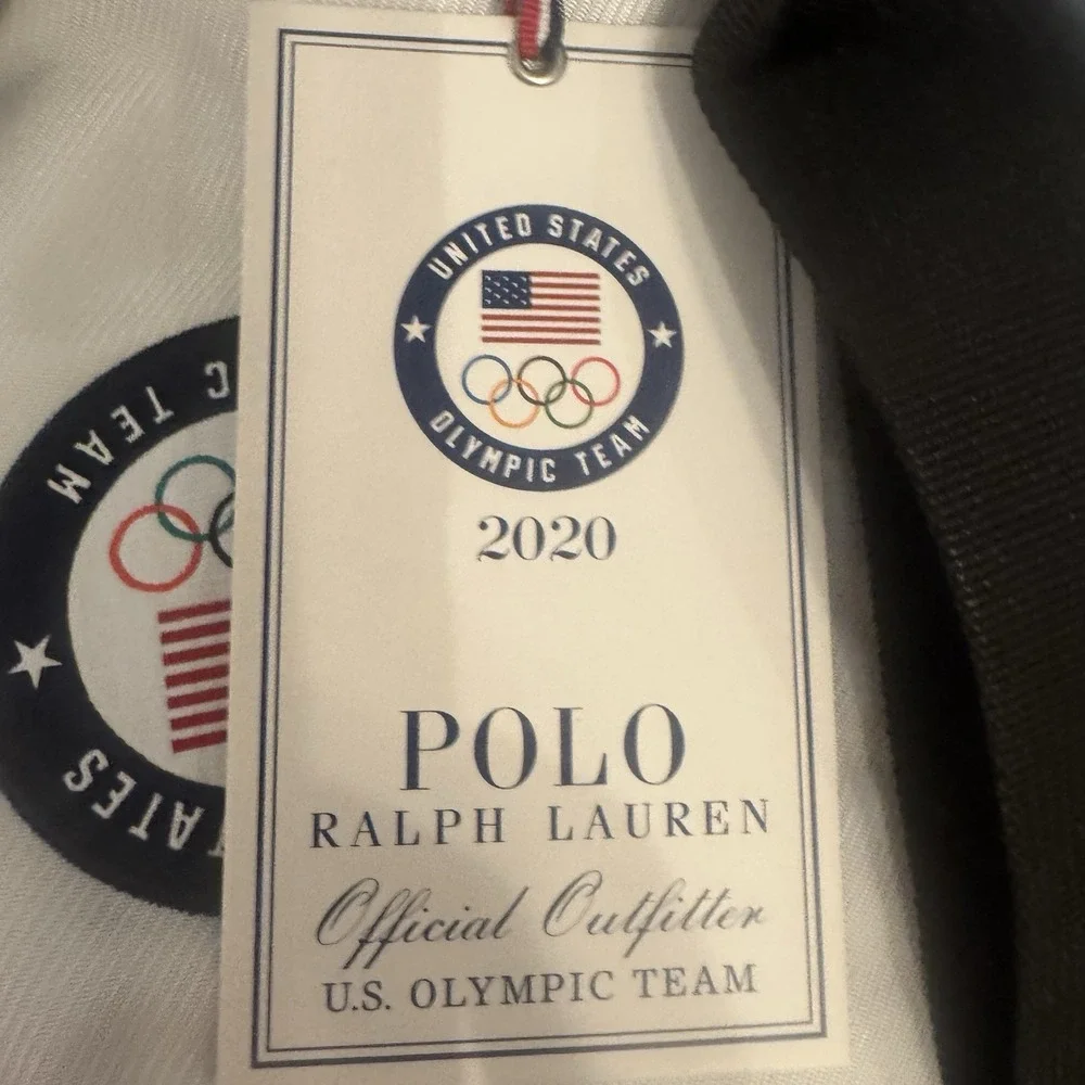 Polo Ralph Lauren USA Olympic Team Tokyo 2020 Official Duffle Bag Red White Blue